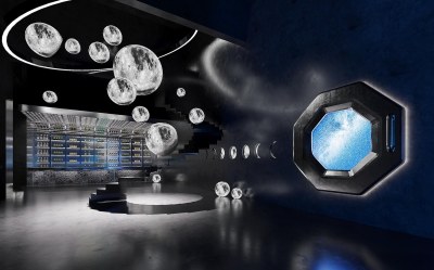 现代科技展厅3D模型下载